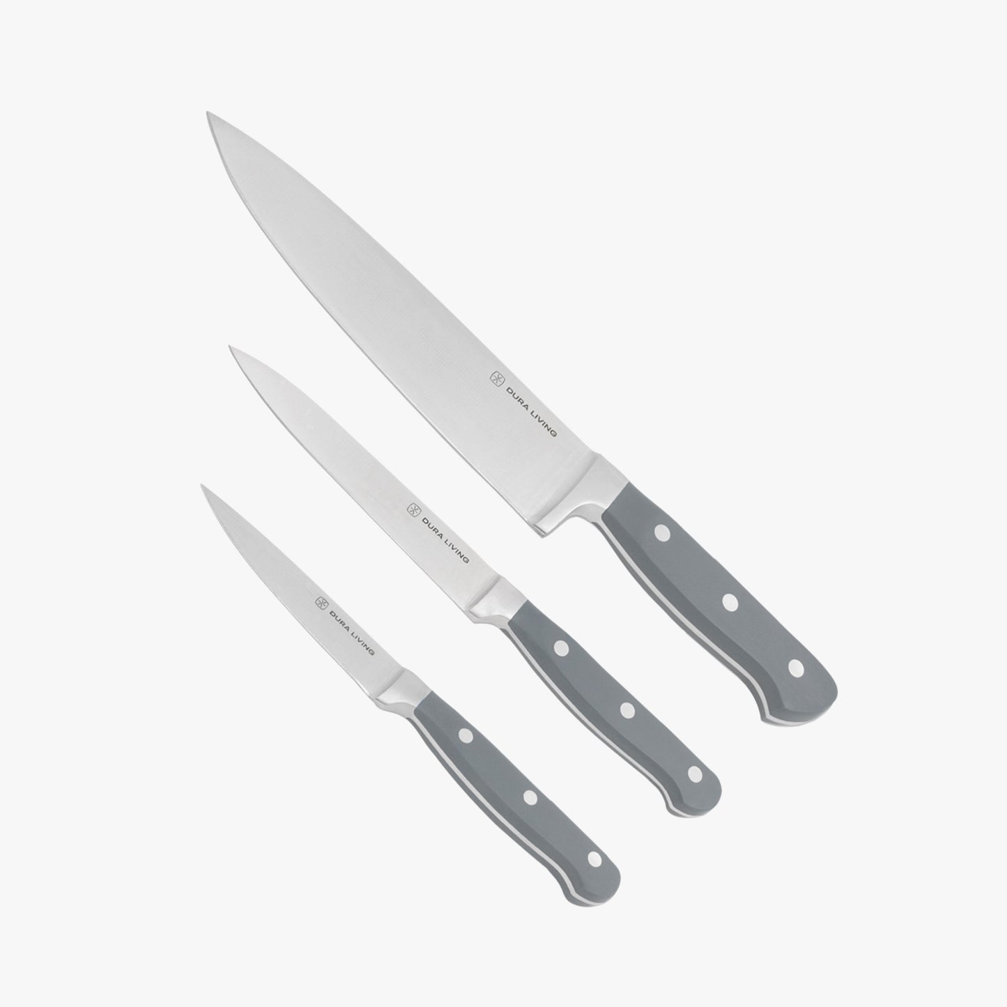 Superior 3-Piece Kitchen Knife Set – Gray-0