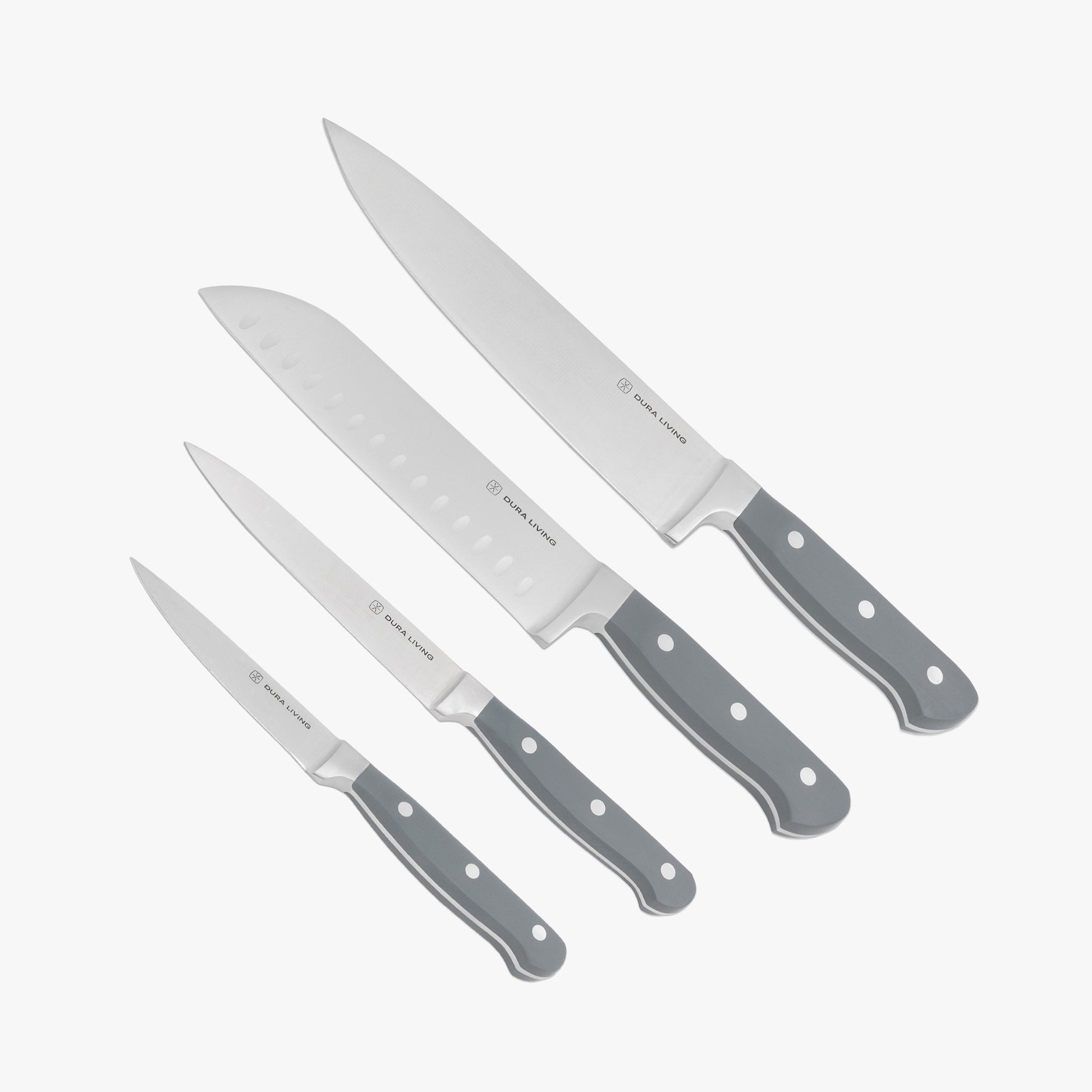 Superior 4-Piece Kitchen Knife Set – Gray-0