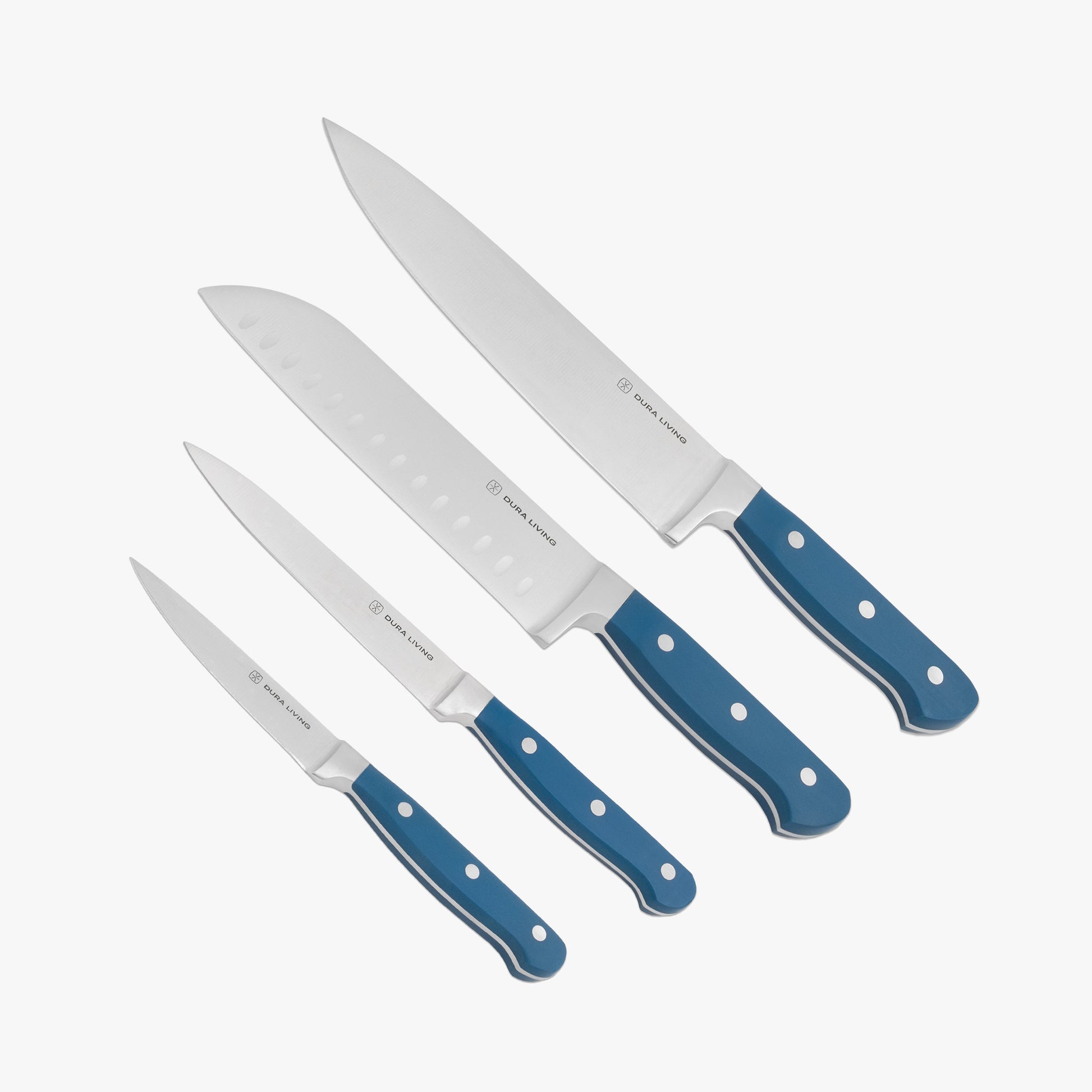 Superior 4-Piece Kitchen Knife Set – Royal Blue-0