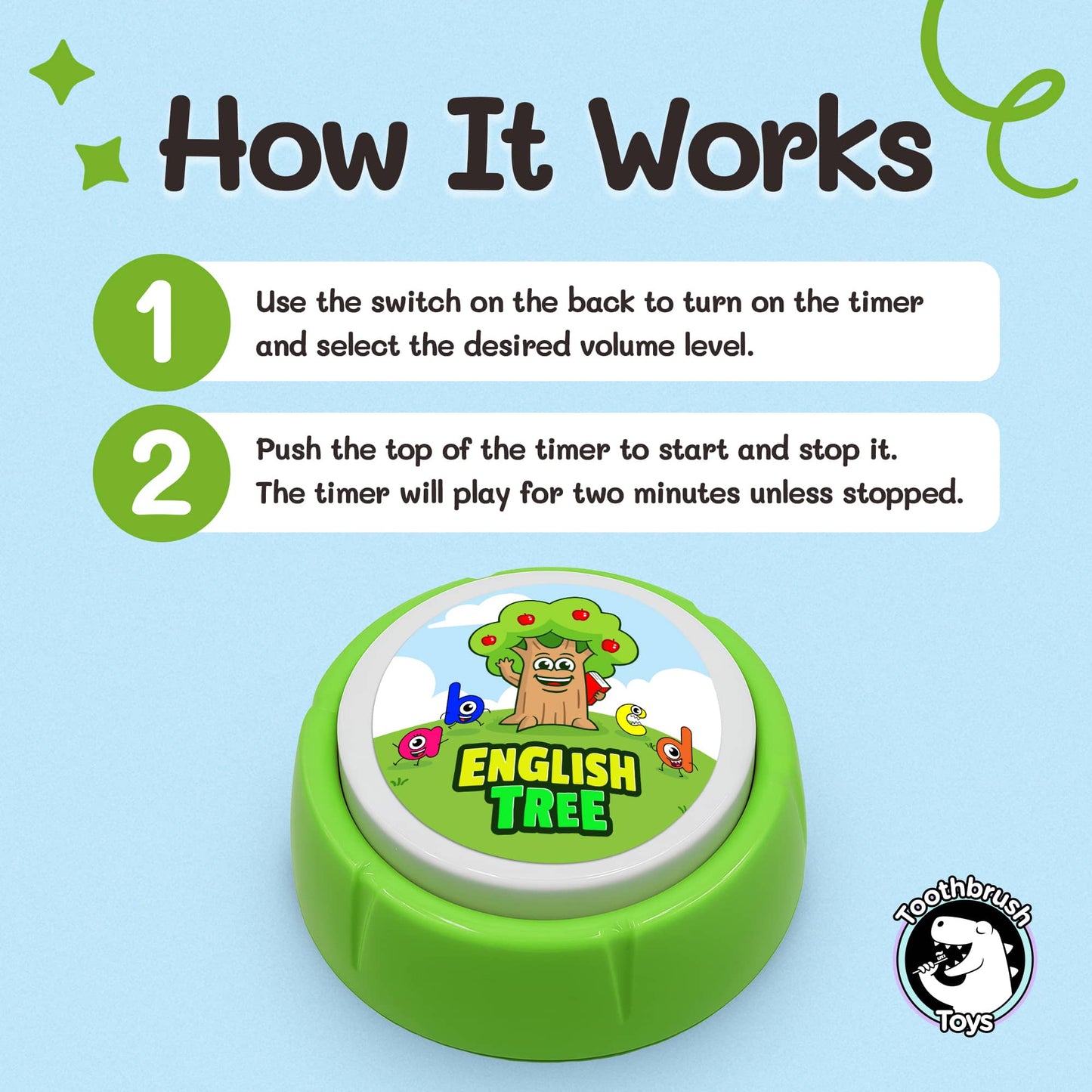 English Tree® Toothbrush Timer-2
