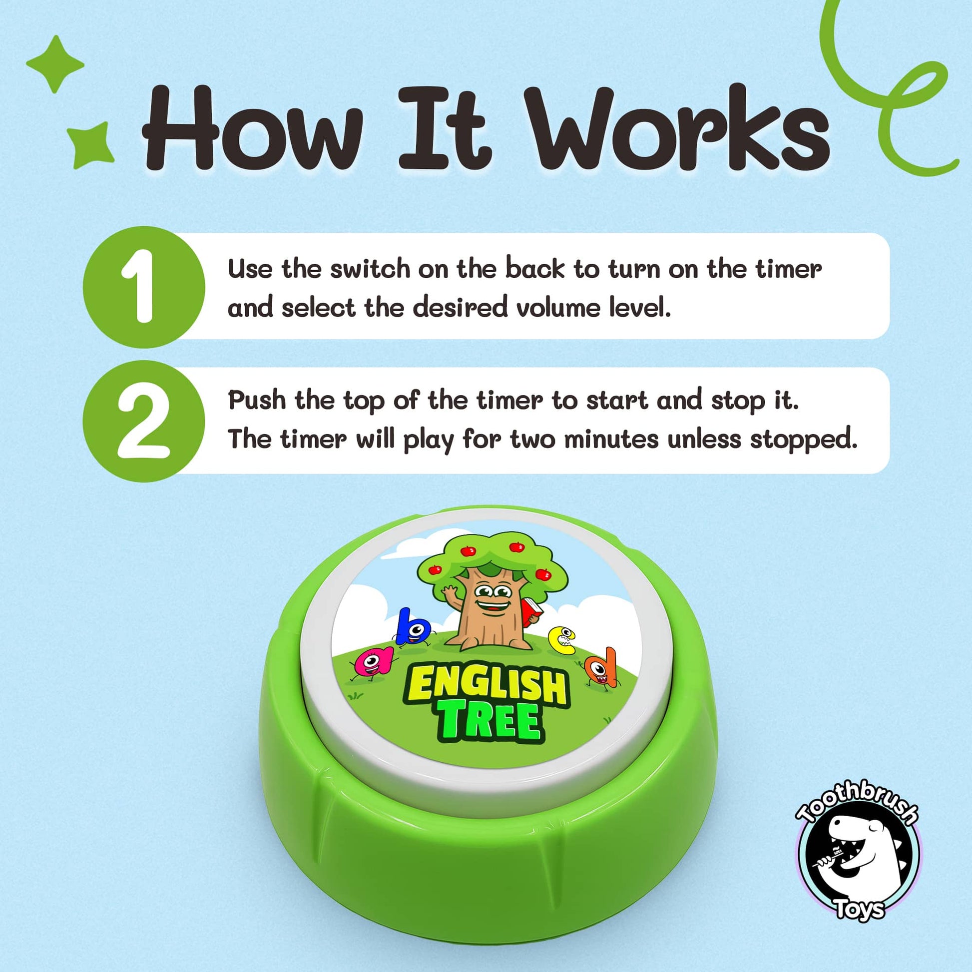 English Tree® Toothbrush Timer-2