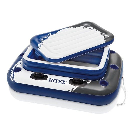 Intex Inflatable Mega Chill II 72 Can Beverage Cooler Float With Lid 81
