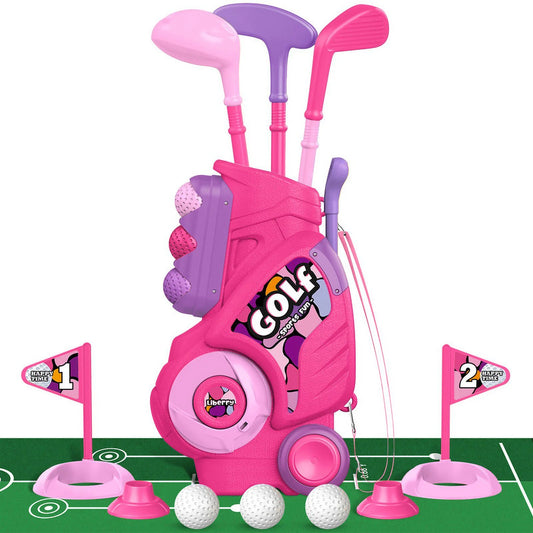 Liberry Toddler Golf Set with Putting Mat 100