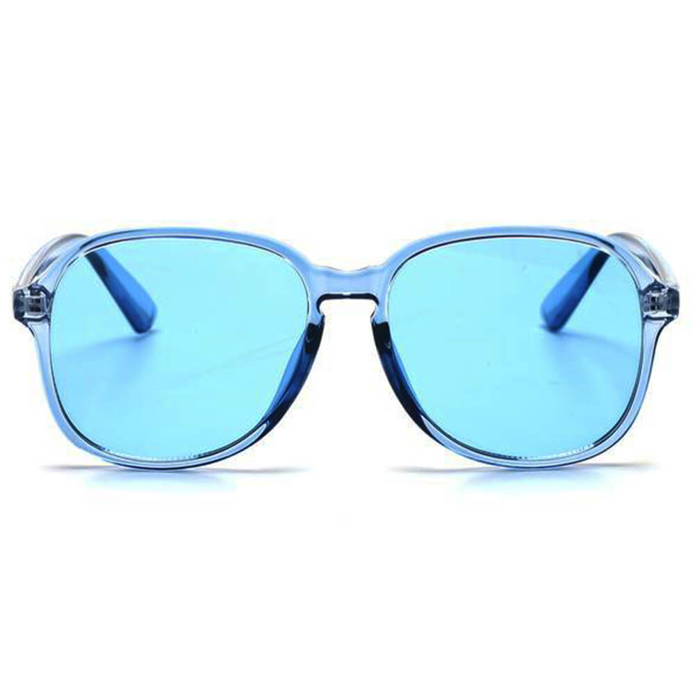 Jerome - Women Oversized Retro Round Pillowed Fashion Sunglasses
