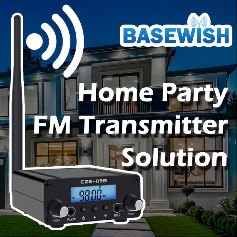 BASEWISH CZE-05B 0.5W FM Transmitter 31