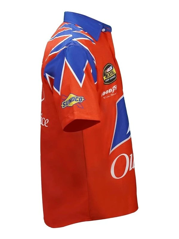 Talladega Nights The Ballad Of Rick Bobby NASCAR Red Shirt Old Spice 54