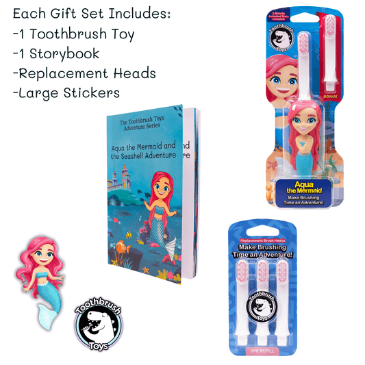 Toothbrush Toys Gift Set for Kids-0