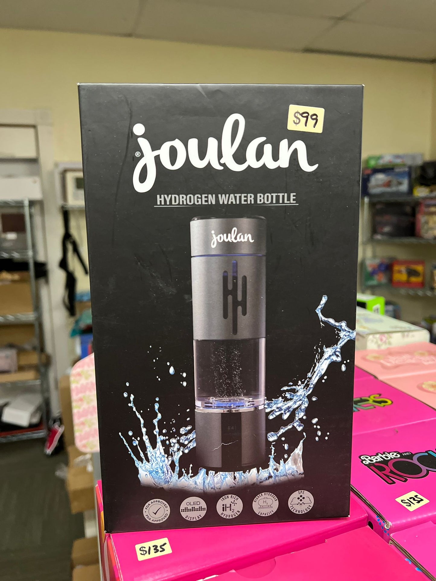 Joulan Hydrogen Water Bottle Upgraded Hydrogen Water Bottle - Rechargeable