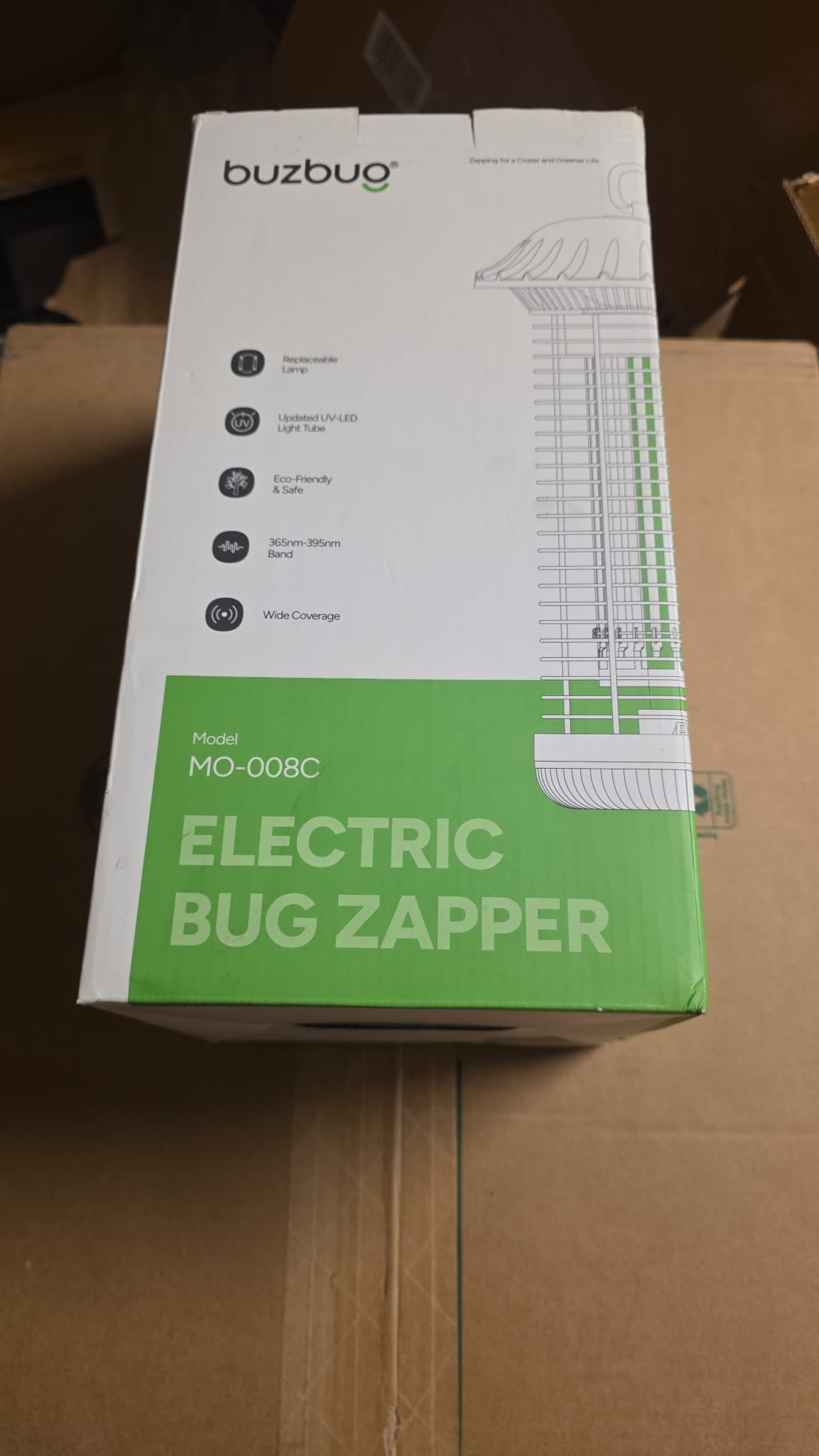 Buzbug LED Electric Bug Zapper Indoor Outdoor 87