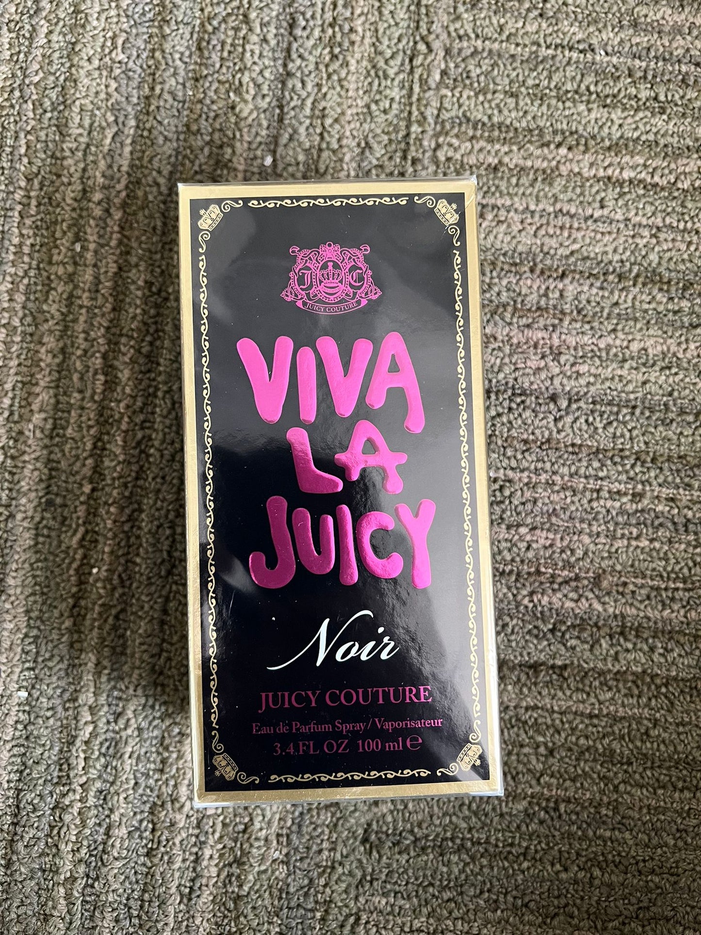 Viva La Juicy Noir by Juicy Couture for Women 3.4 oz Eau de Parfum Spray