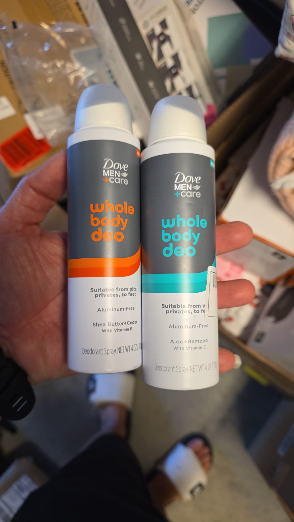 Dove Men+Care Aloe + Bamboo Whole Body Deo Deodorant Spray 37