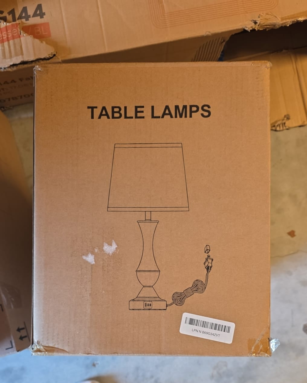 TABLE LAMPS Seealle Upgraded Touch Lamps for Night Stands 47