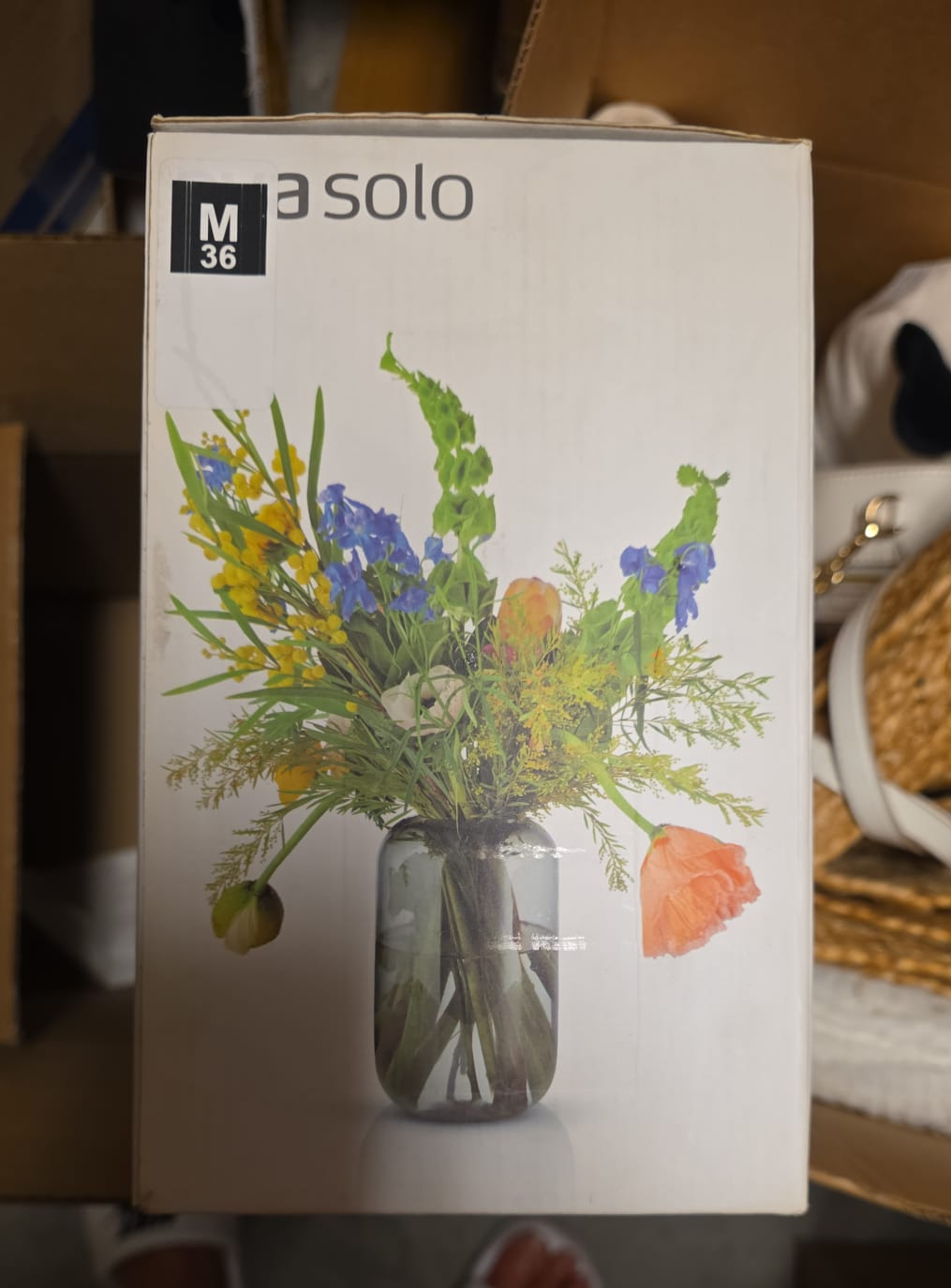 Eva Solo Acorn vase 8.6" in Stone 48