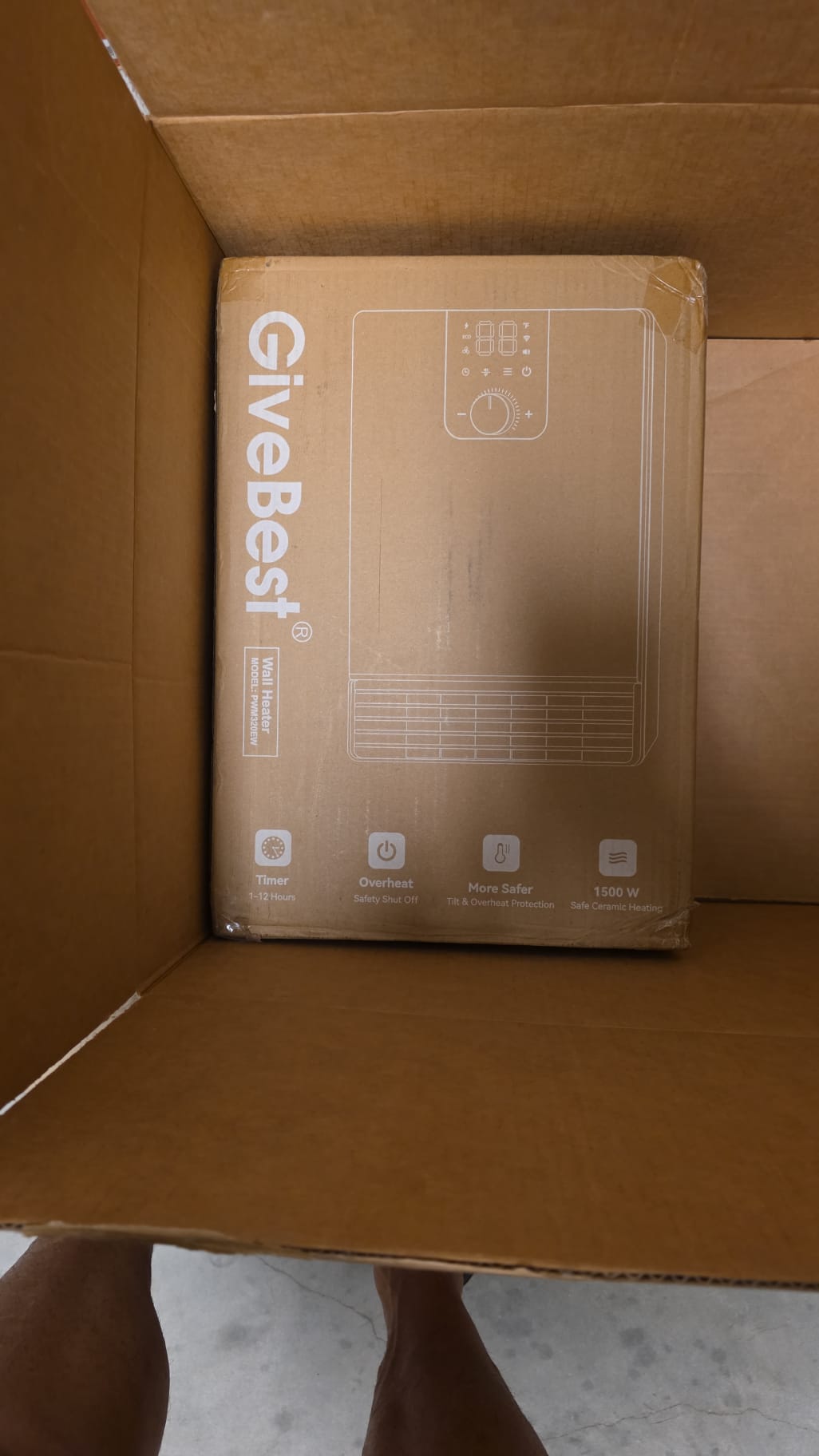 GiveBest Smart Wall Heater 54