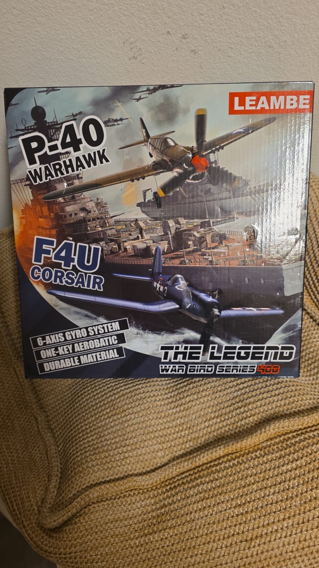 LEAMBE P-51D Mustang 4 Channel RC Plane RC Plane 60