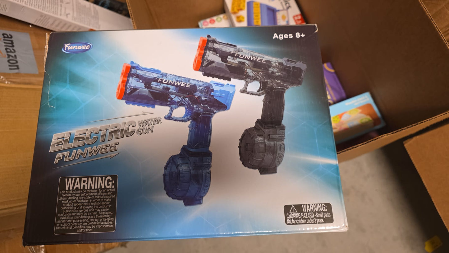 Funwee 2 Pack Electric Water Guns for Kids Adults 60