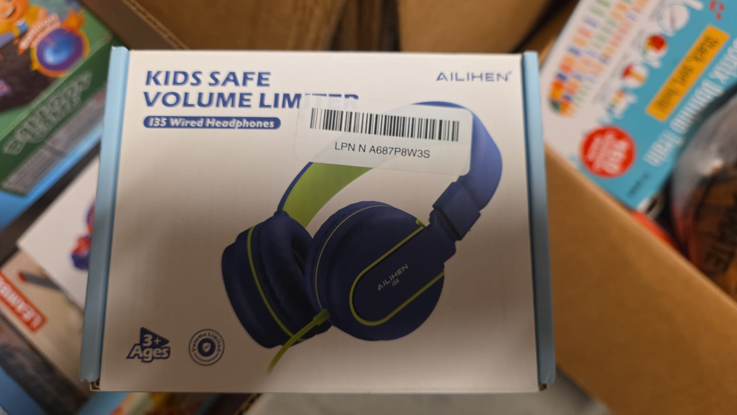 AILIHEN Kids Headphones, I35 On-Ear Headphones 60