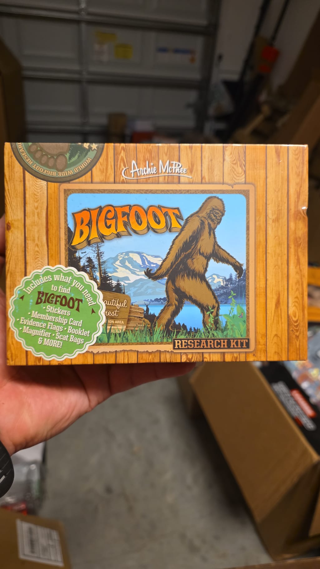 Archie McPhee Accoutrements Bigfoot Research Kit 61