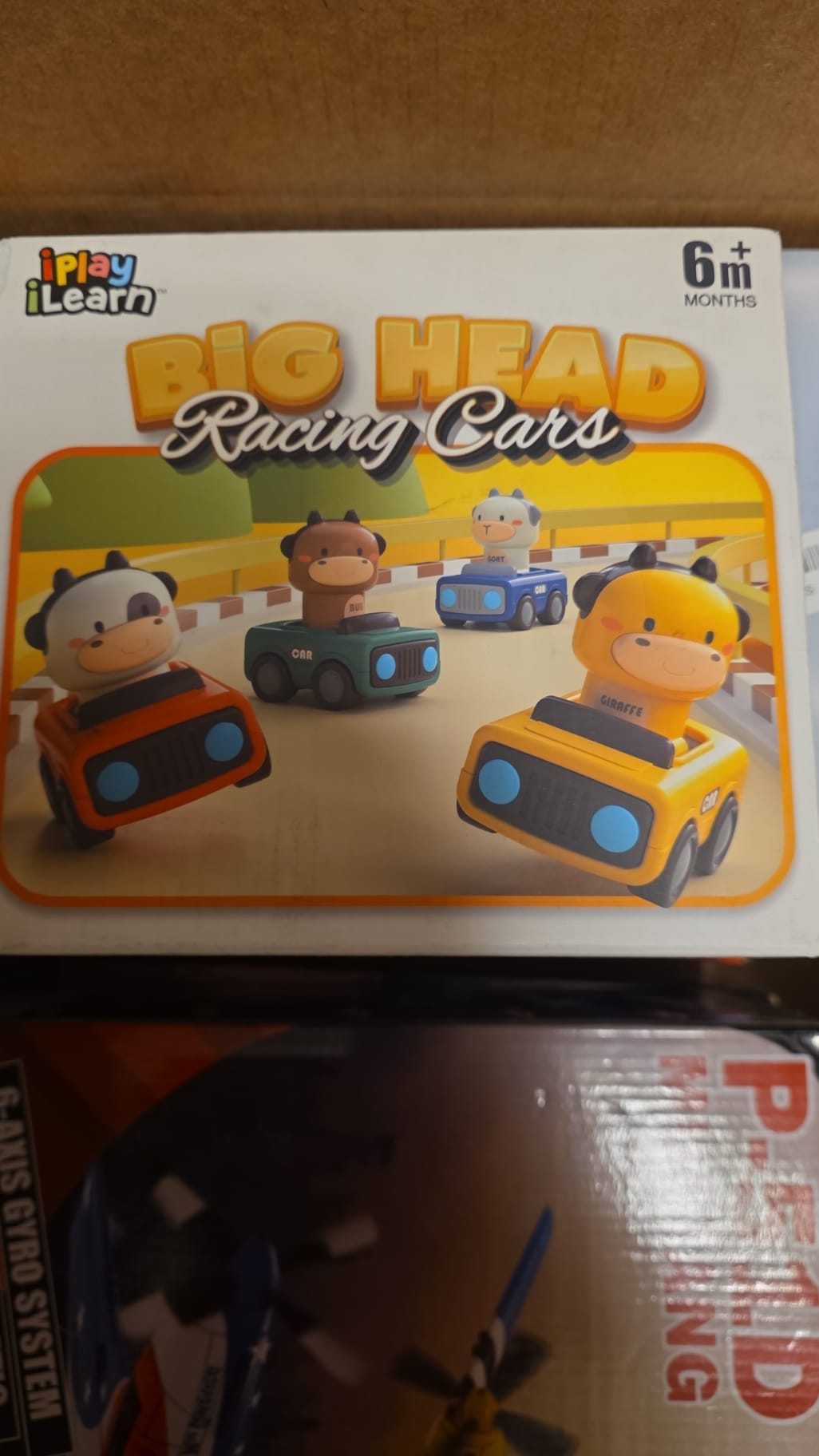 iPlayiLearn Big Head Racing Cars 6m+ 62