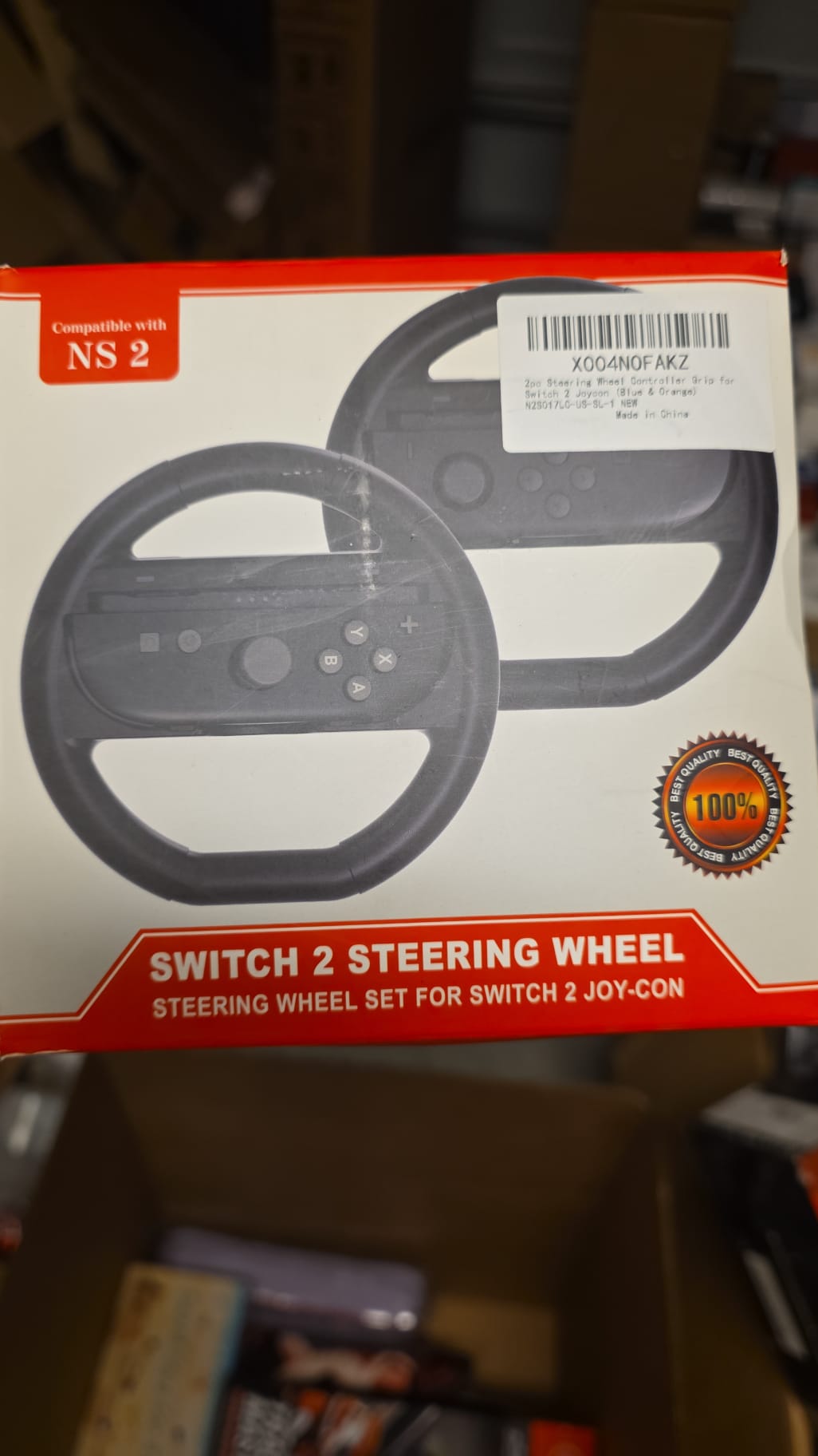 2pc Steering Wheel Controller Grip for Switch 2 Joycon 63