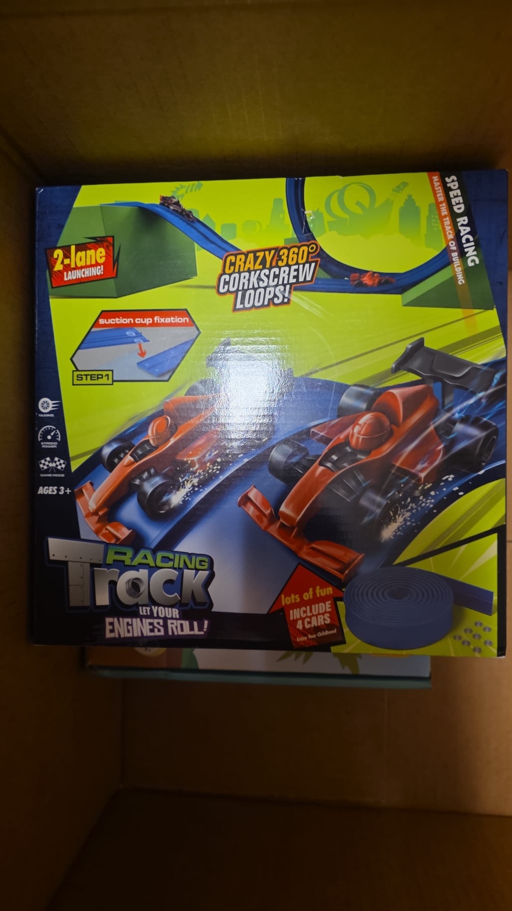 Racing Track: Let Your Engines Roll Car Racing Track Race Car Track for Children 64