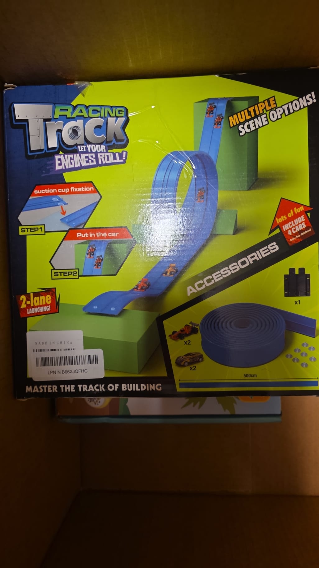 Racing Track: Let Your Engines Roll Car Racing Track Race Car Track for Children 64