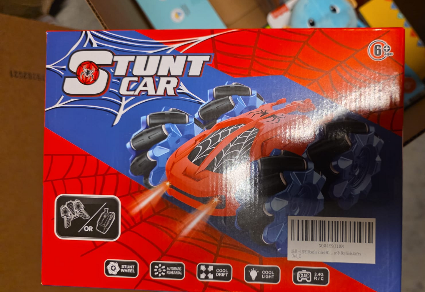 LEEFEI Stunt Car Spider Remote Control Cars for Kids 64