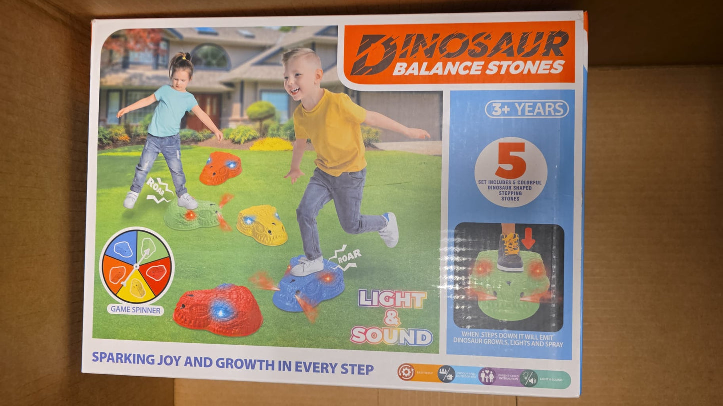 Dinosaur Balance Stones, Dinosaur Stepping Stones 66