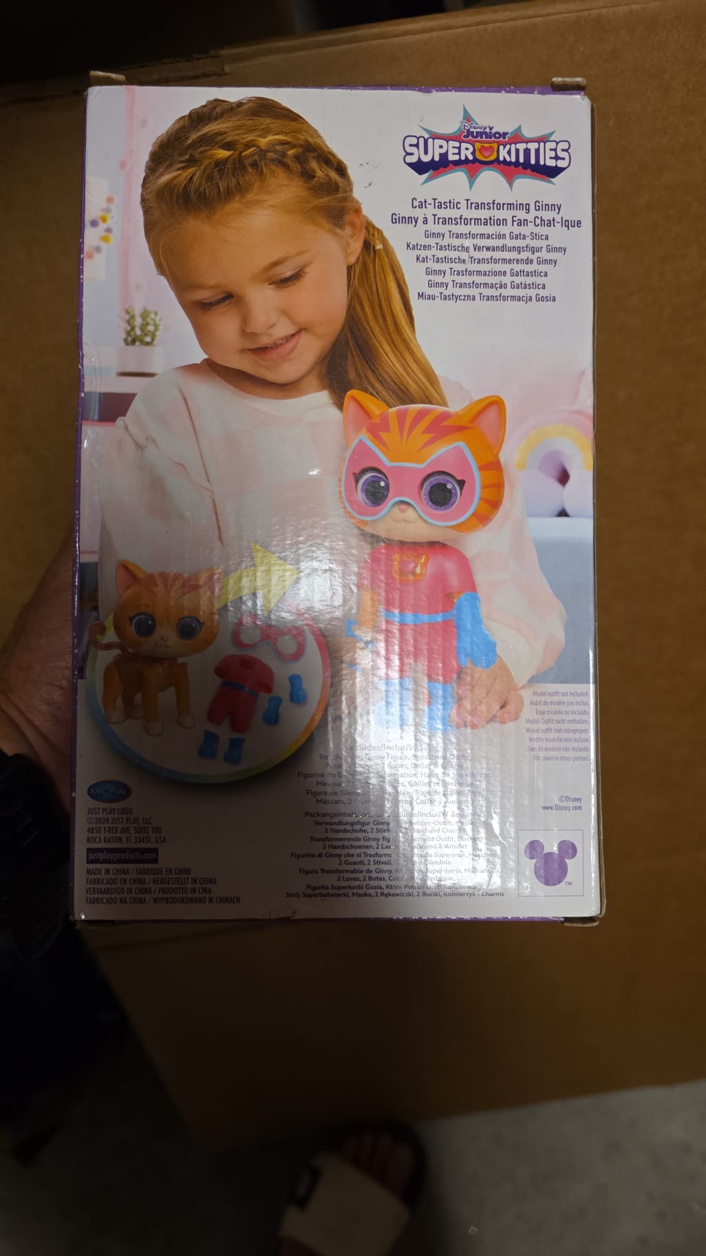 Disney Junior SuperKitties Cat-Tastic Transforming Ginny Lights and Sounds Figure 67