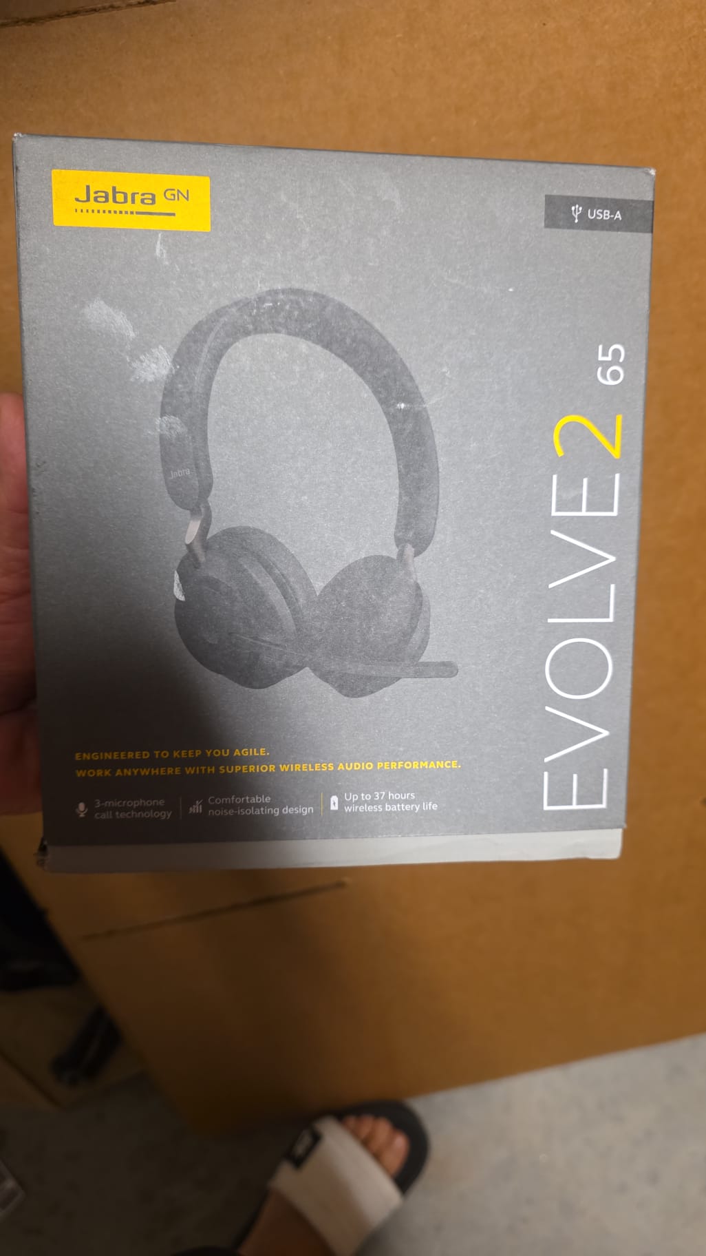 Jabra Evolve2 65 UC Wireless Headphones 7071