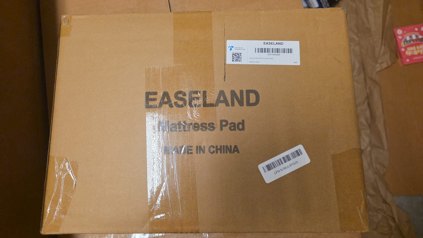 EASELAND Twin Size Mattress Pad 72