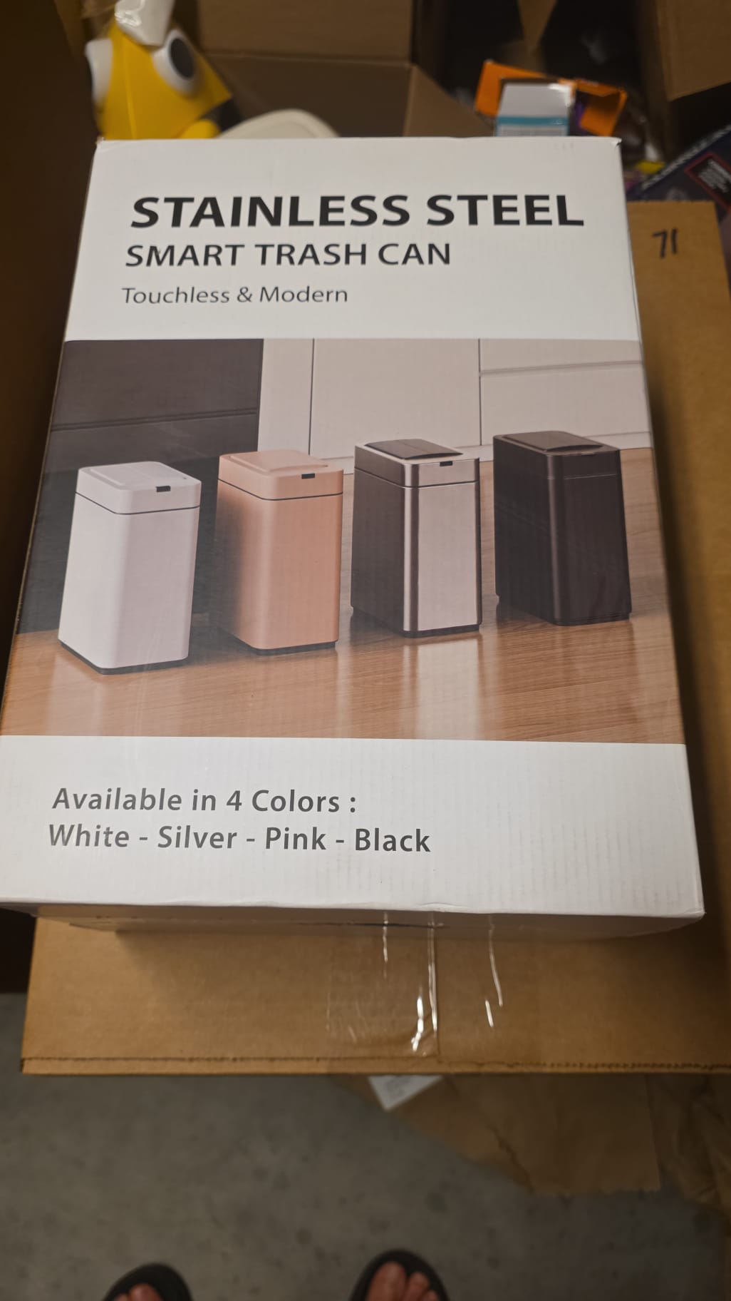 Staineless Steel Smart Trash Can 75