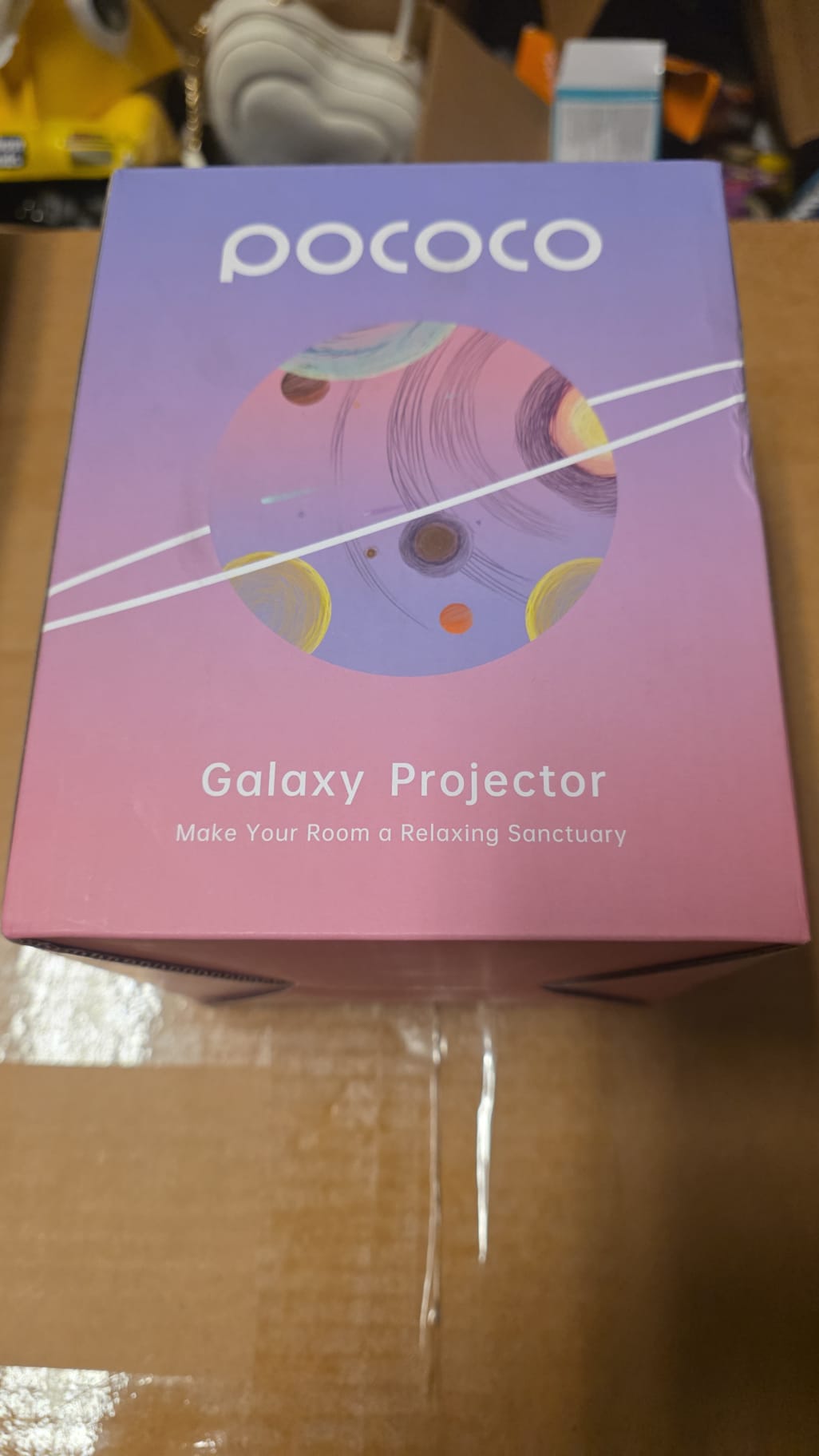 Pococo Galaxy Projector, Galaxy Star Projector for Bedroom with Replaceable Optical Film Discs 79