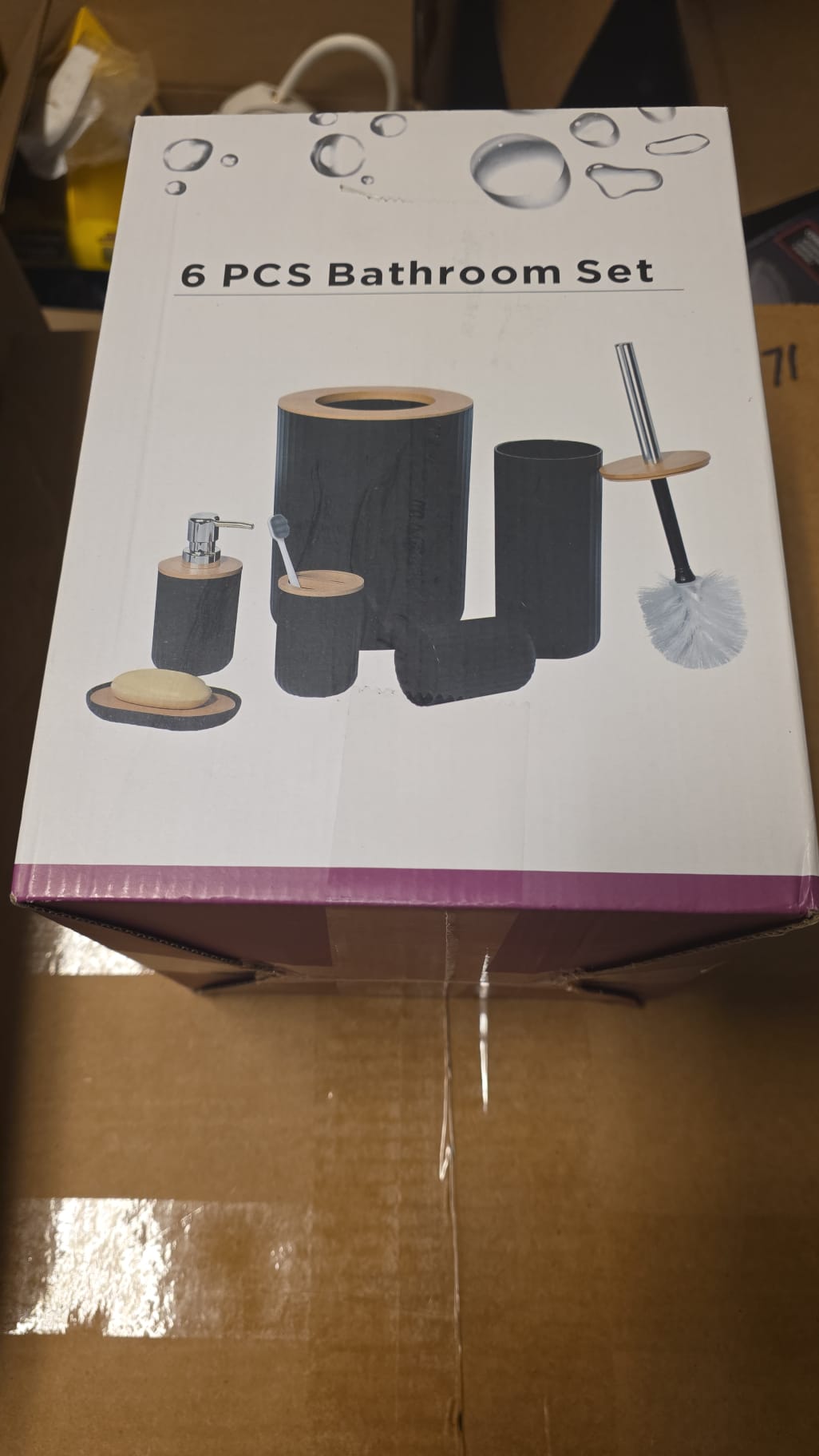 6 PCS Bathroom Set 80