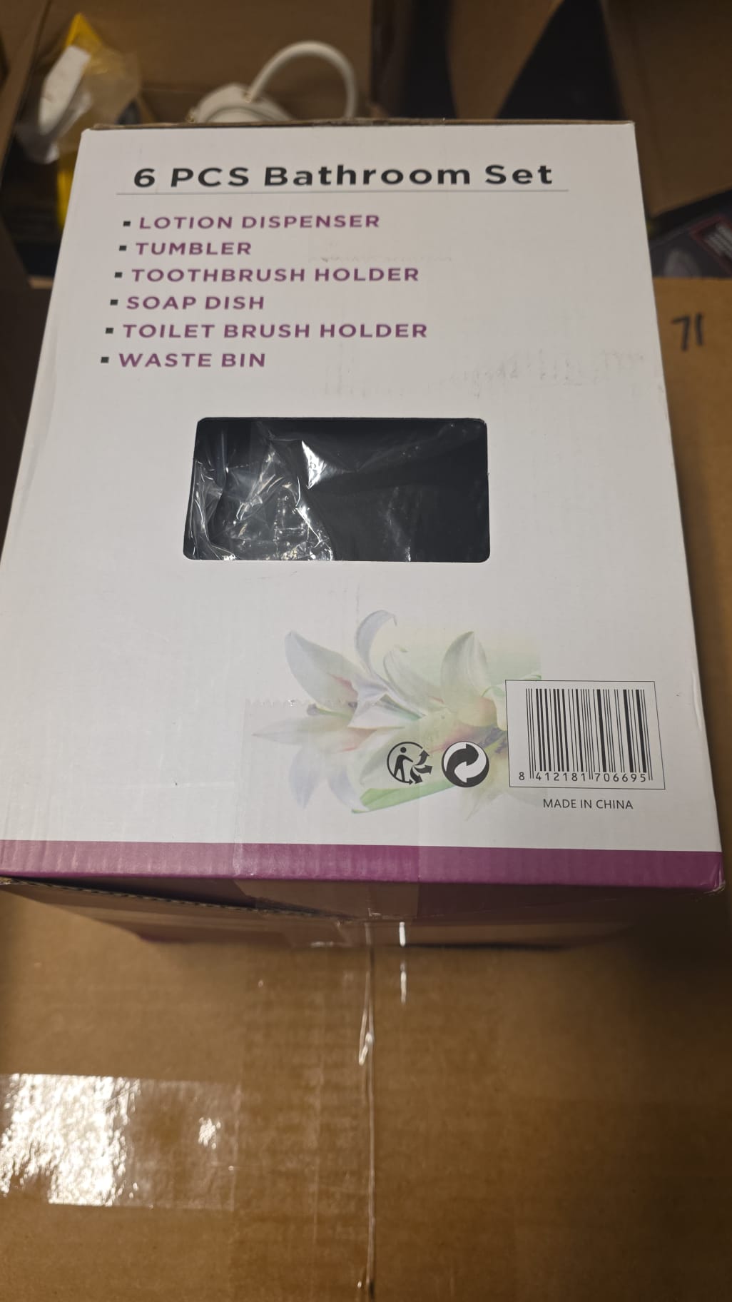 6 PCS Bathroom Set 80