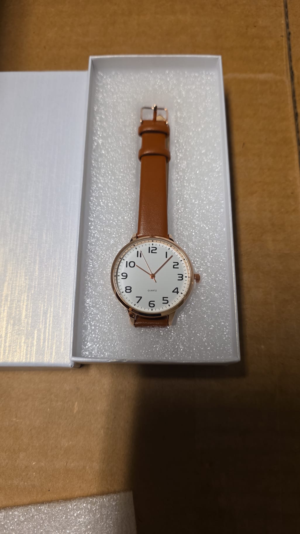 TWOPTION Women's Dainty Analog Leather Dress Watch for Small Wrists 80