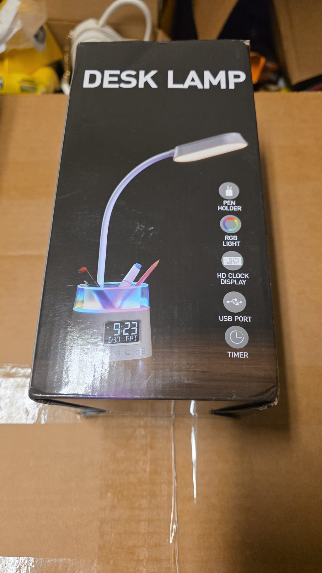 Led Desk Lamp with Pen Holder 82