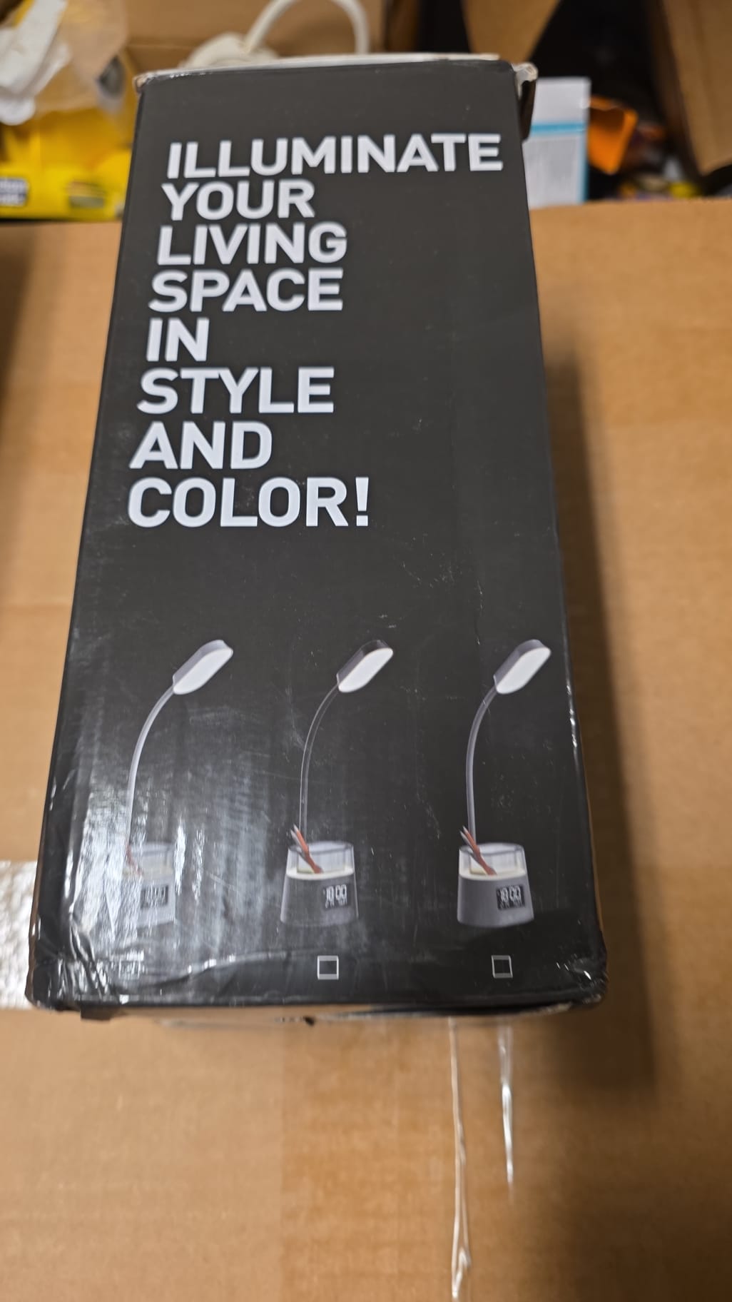 Led Desk Lamp with Pen Holder 82