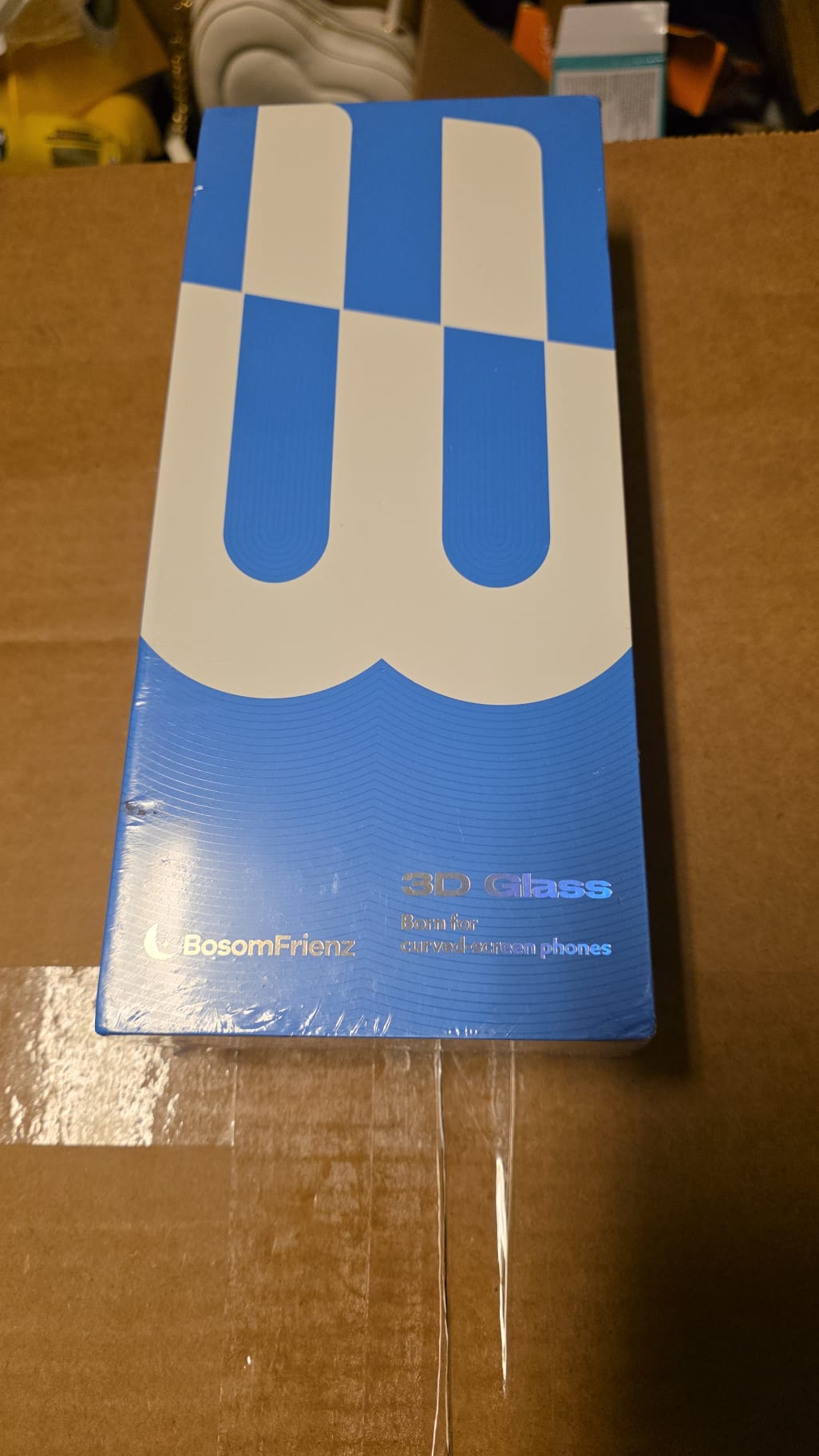 BosomFrienz 3D Glass Tempered Glass Screen Protector for Curved Screen Phones 82