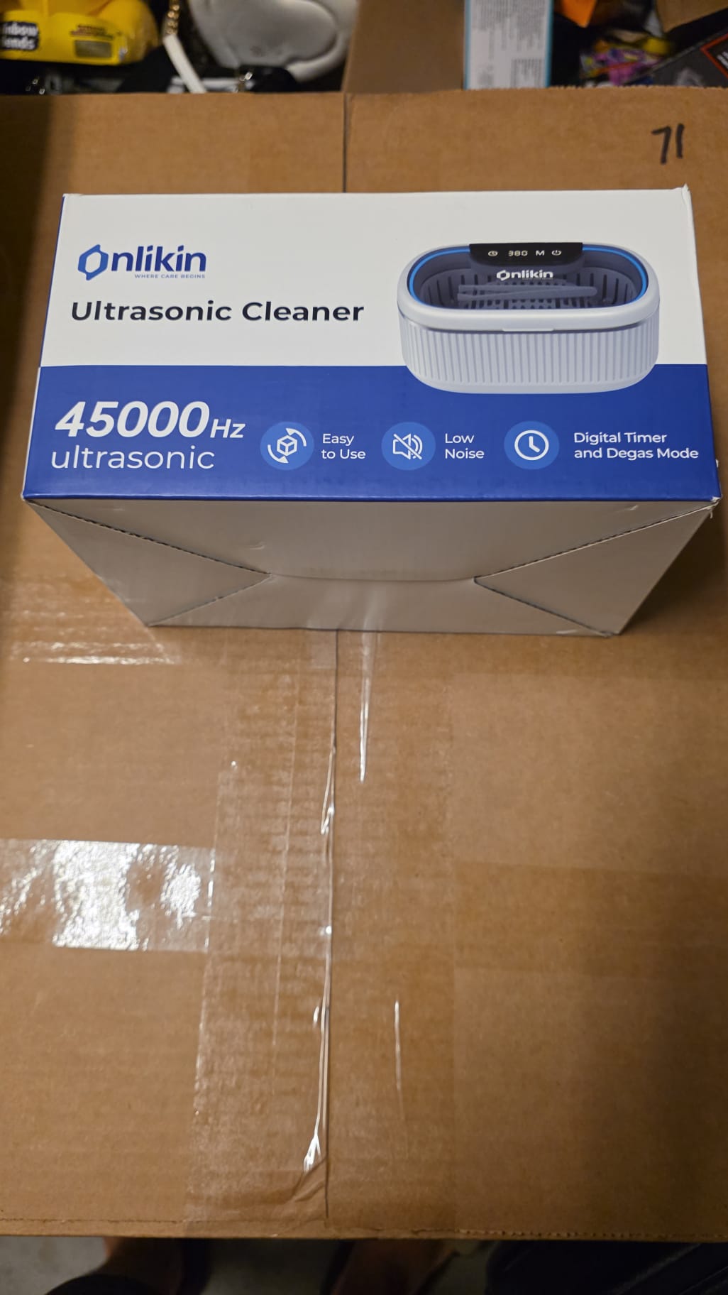Onlikin 35W Ultrasonic Jewelry Cleaner 83