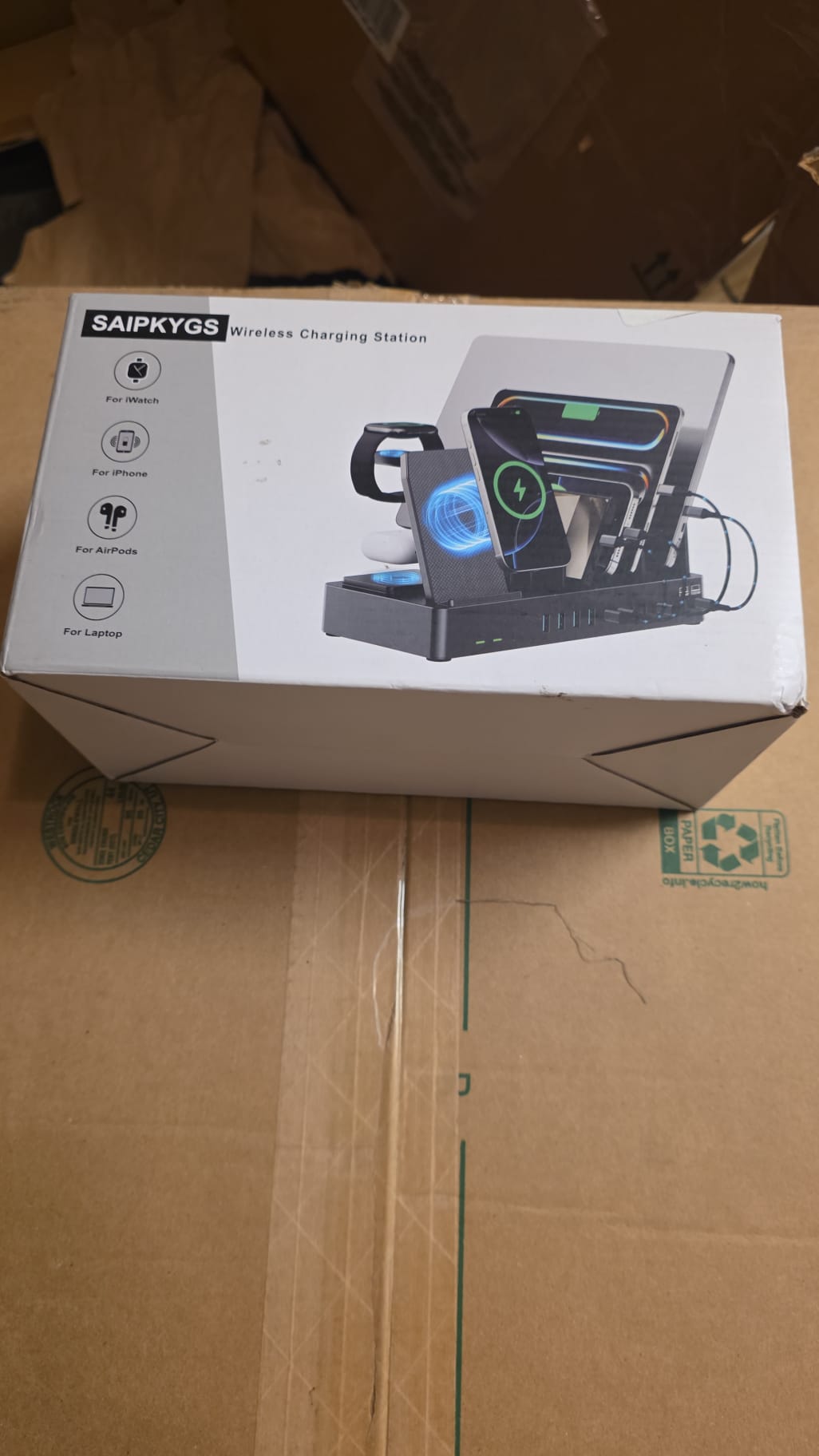SAIPKYGS 15 in 1 Wireless Charging Station for Apple 86