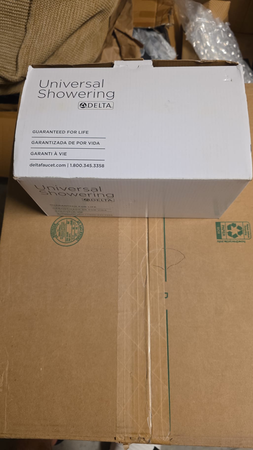 Delta Faucet 5-Spray In2ition 2-in-1 Dual Hand Held Shower Head with Hose 88