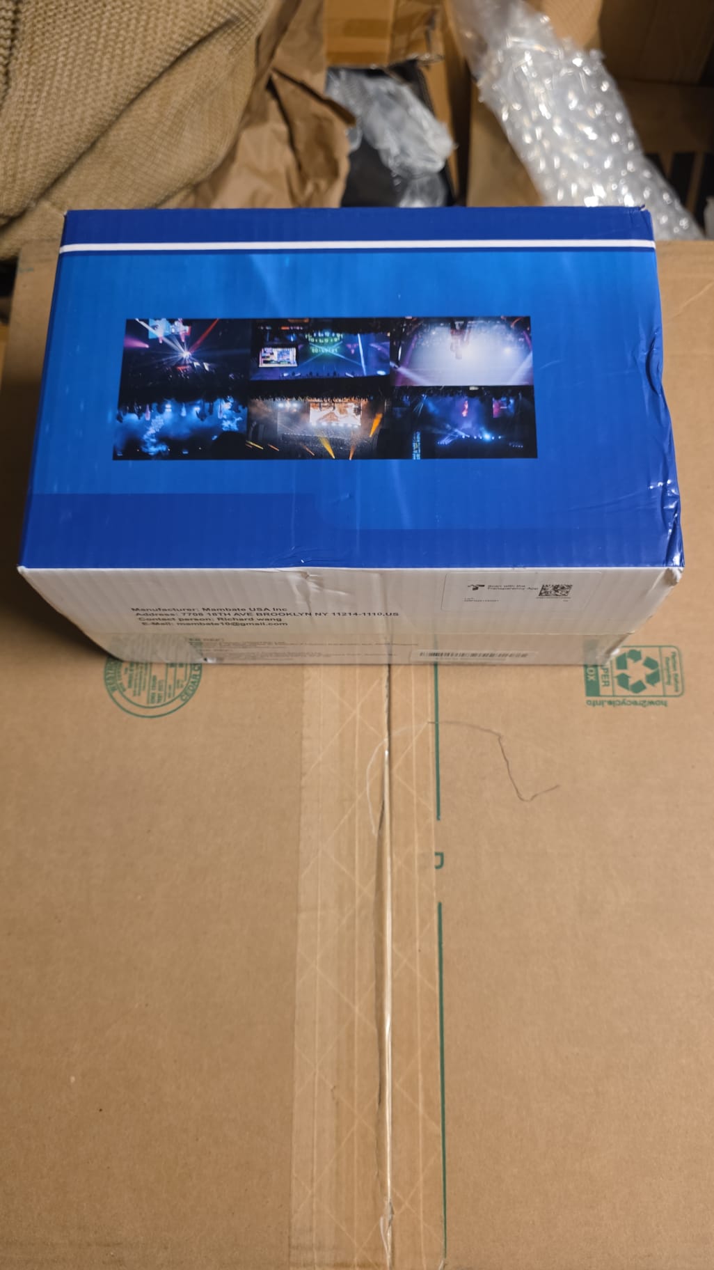 AGPtek - 500W Fog Machine with 13 Colorful LED Lights Effect for Wedding, Halloween, Party 88
