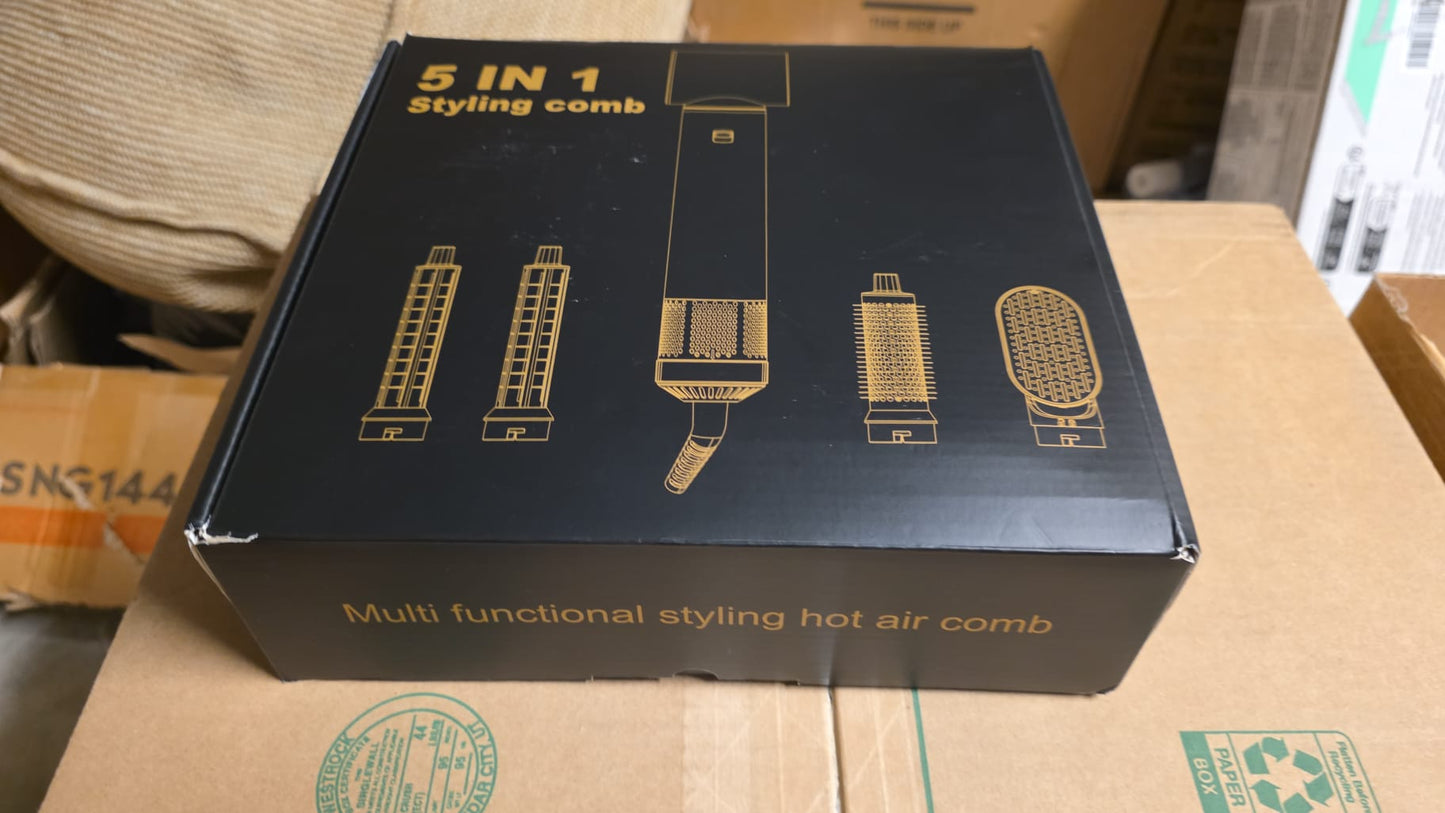 5 in 1 Styling Comb, Multifunctional styling hot air comb 88