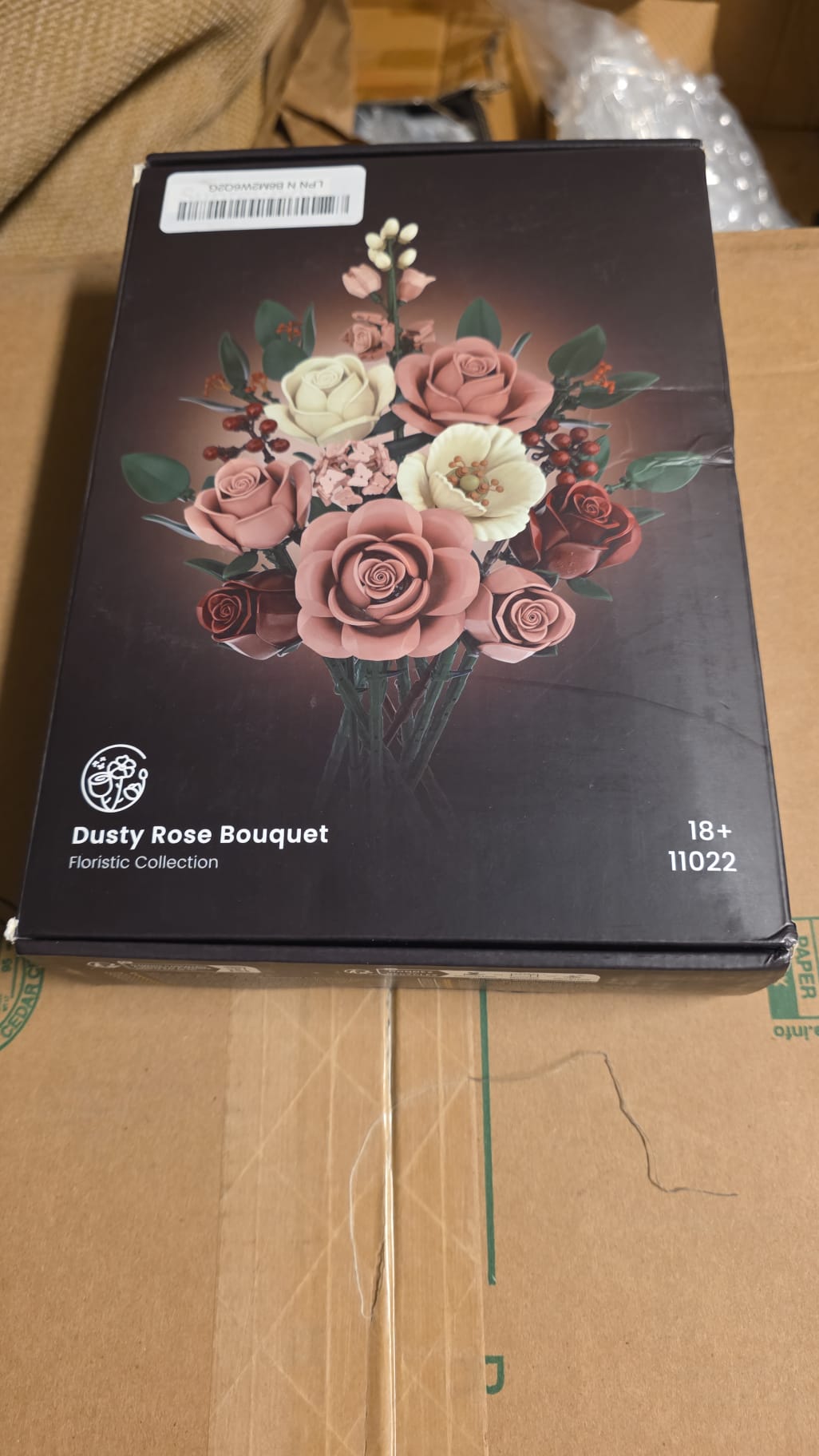 Dusty Rose Bouquet Building Set 88