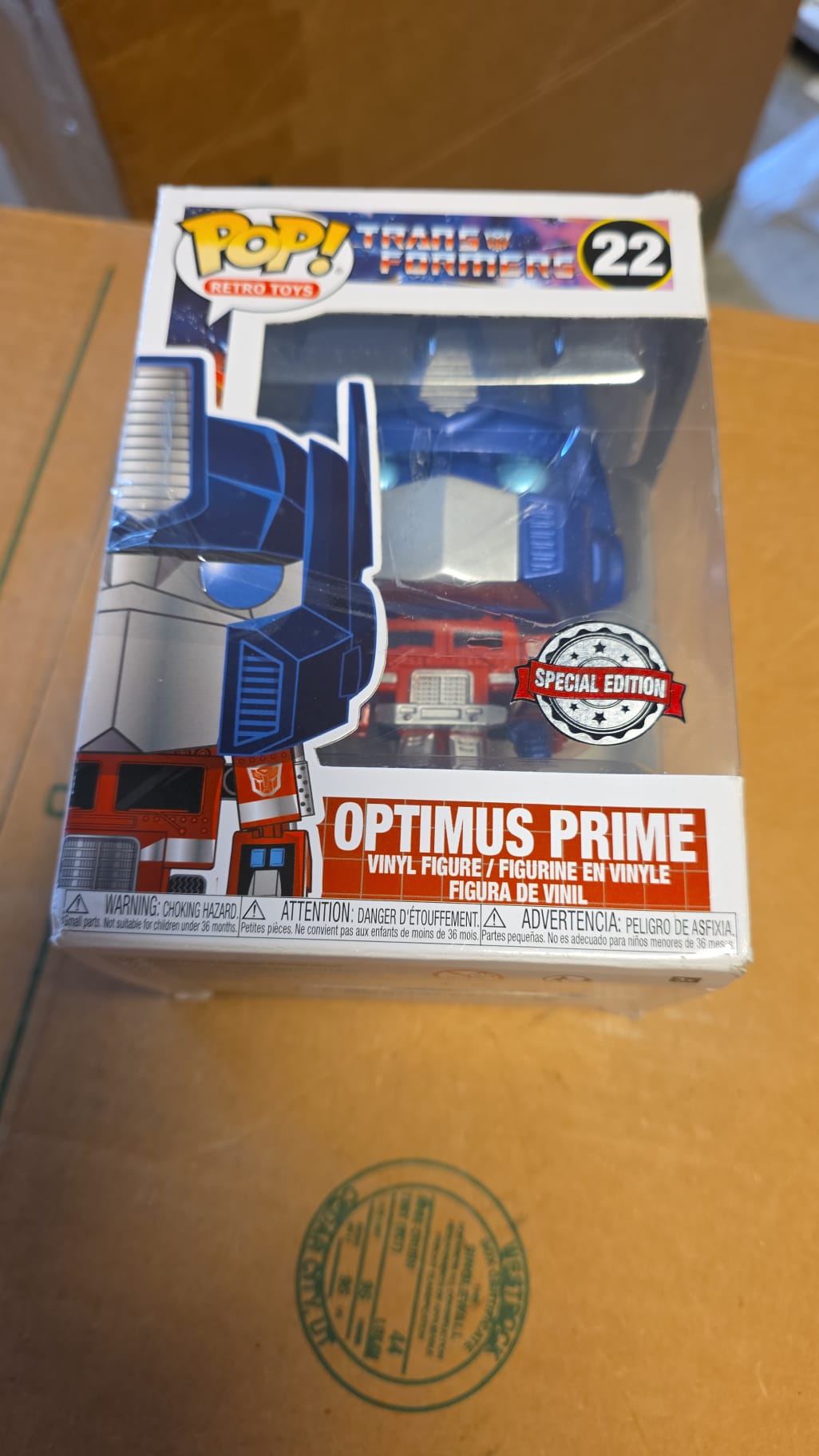 Funko Pop! Retro Toys: Transformers - Metallic Optimus Prime 89