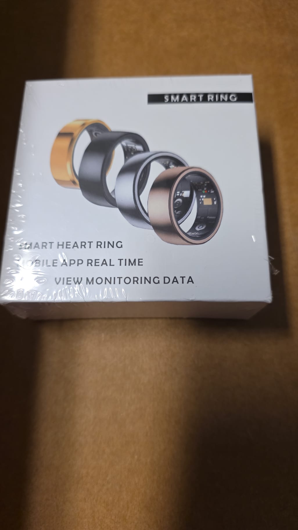 Smart Heart Ring - Size 13 Black 89
