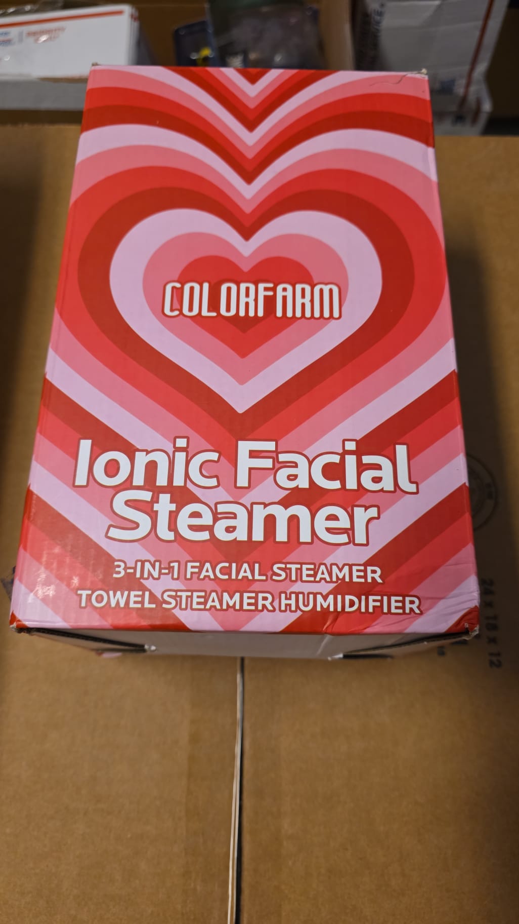 Colorfarm Facial Steamer Nano Ionic: Face Steamer 90