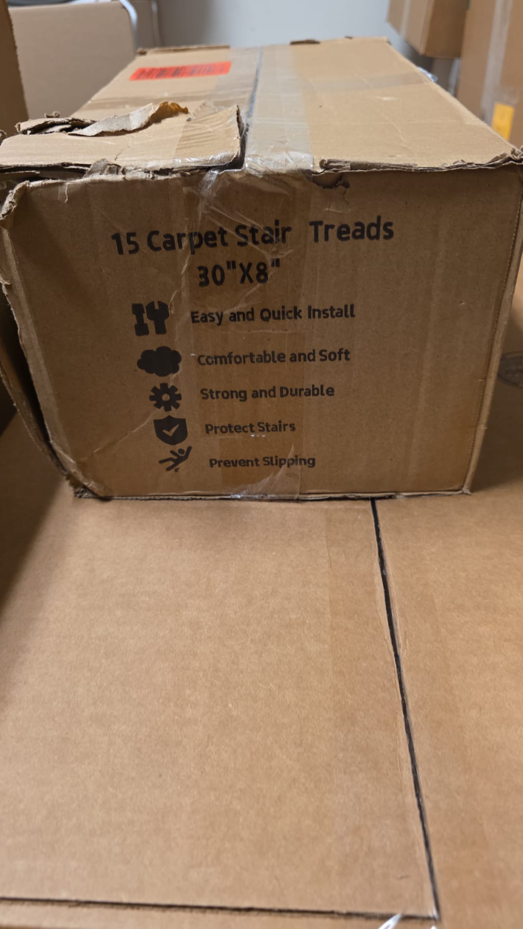 Carpet Stair Treads 15pcs 30" x 8" 92
