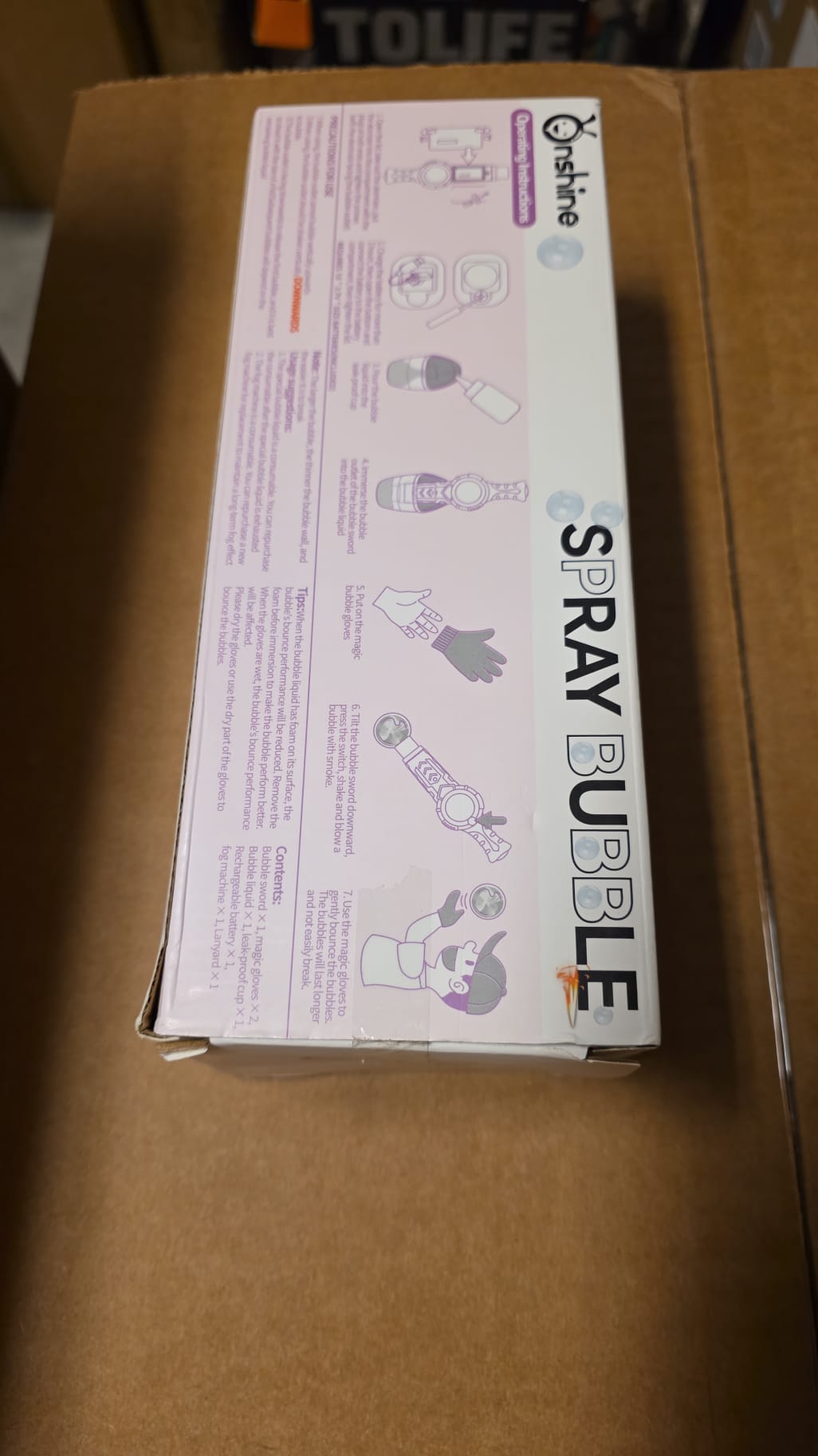 Onshine Spray Bubble Fog Bubble Machine 92
